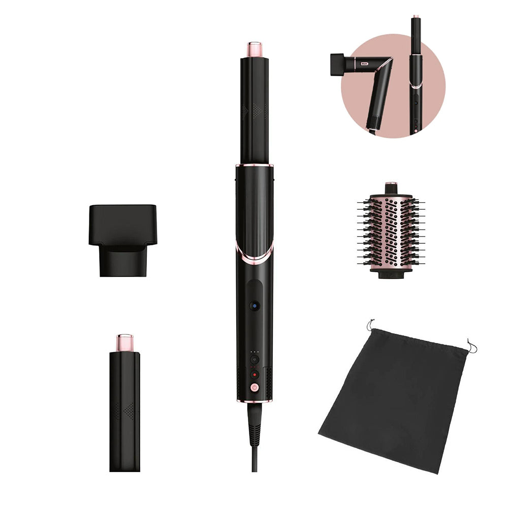 Shark FlexStyle | Moldeador y Secador — Set 3 en 1 (Negro/Oro rosa) HD424EU