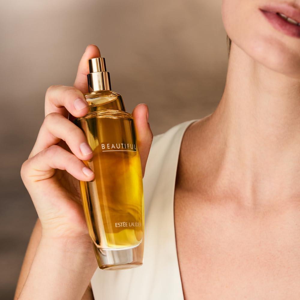 Estée Lauder Beautiful Eau de Parfum, notas de rosa, lirio y flor de naranja, perfume femenino elegante