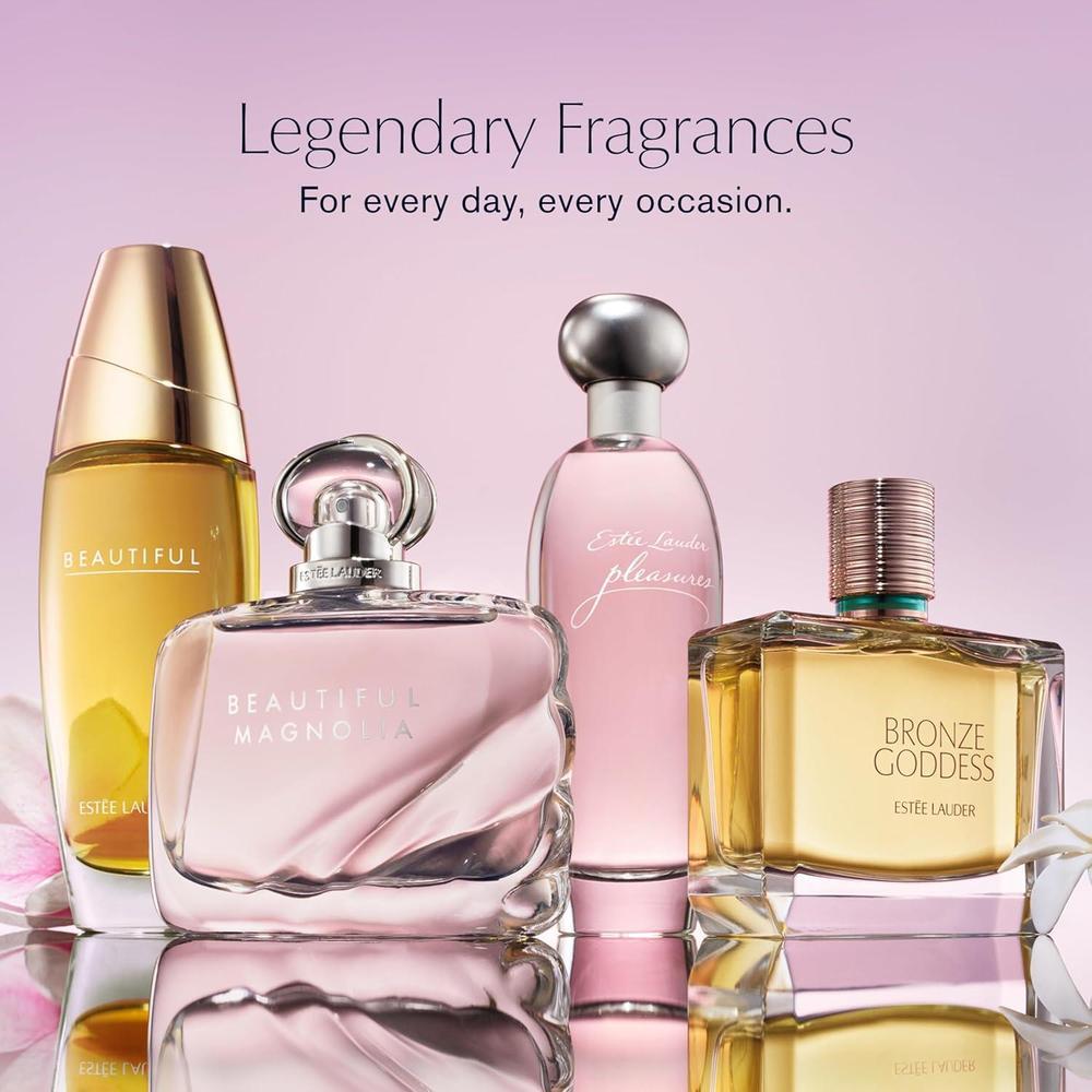 Estée Lauder Pleasures Eau de Parfum Spray, fragancia floral para mujer con notas de lirio, peonía y jazmín, cautivadora y optimista
