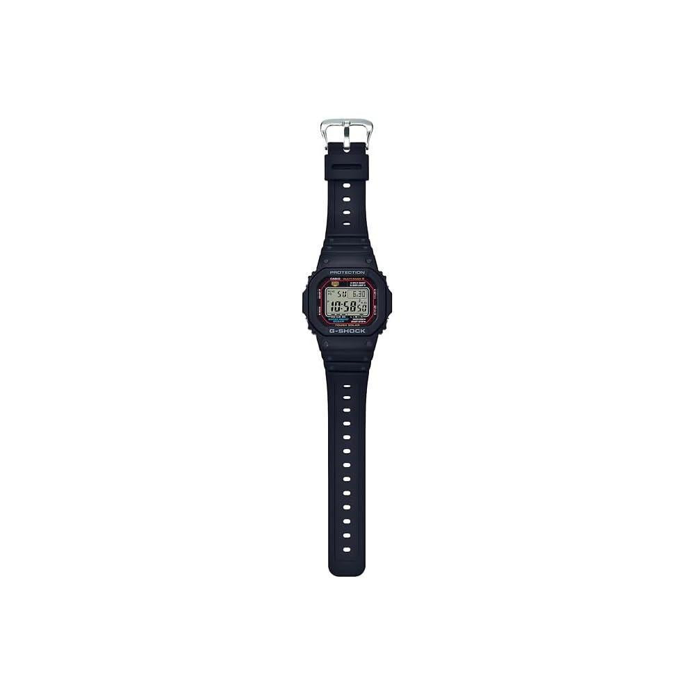 Casio G-Shock GWM5610-1 Reloj deportivo de resina para hombre, resistente y con energía solar, color negro