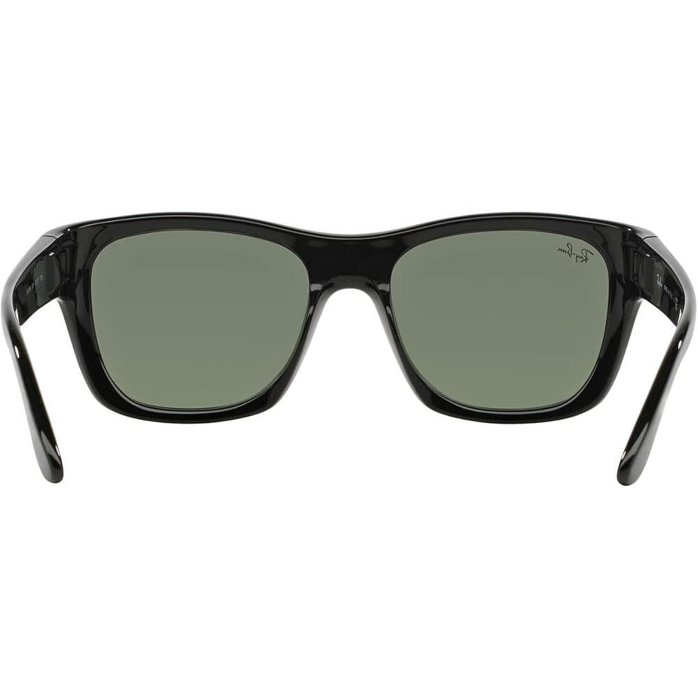 Ray-Ban Gafas de sol unisex con montura Habana ligera y lentes degradados marrones ideales para rostros ovalados