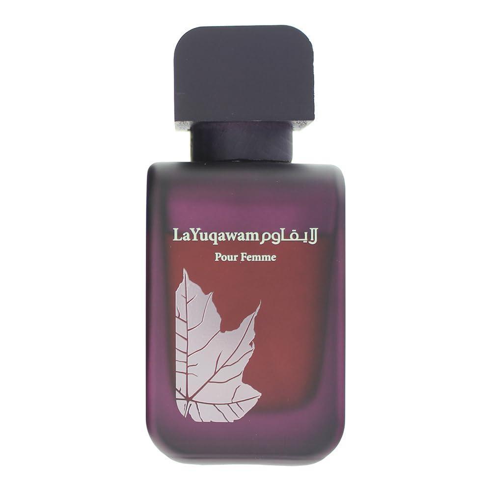 RASASI La Yuqawam - Eau de Parfum, Perfume árabe exclusivo para mujeres de larga duración y frescura