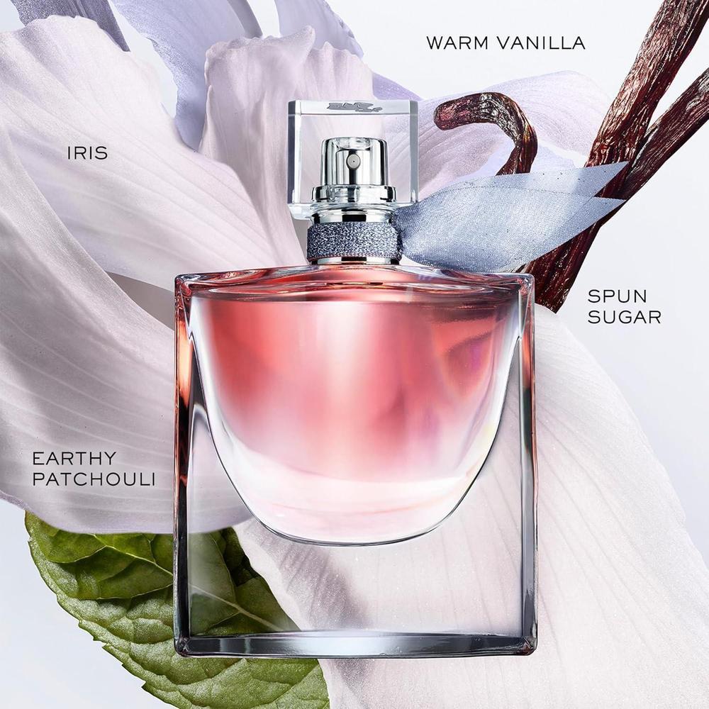 Lancôme La Vie Est Belle Eau de Parfum: fragancia de larga duración con notas de iris, pachulí y vainilla cálida