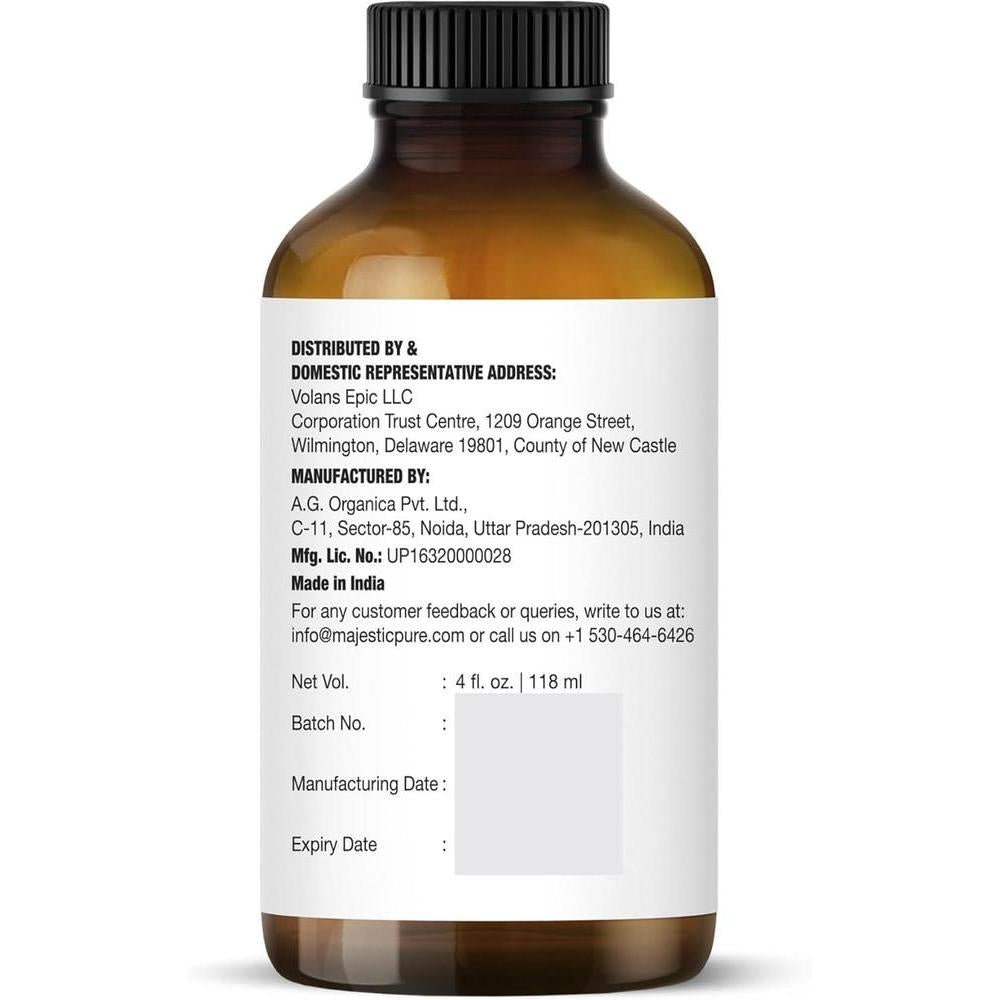 Majestic Pure: Aceite esencial de lavanda de grado terapéutico, puro y natural, ideal para aromaterapia y cuidado personal