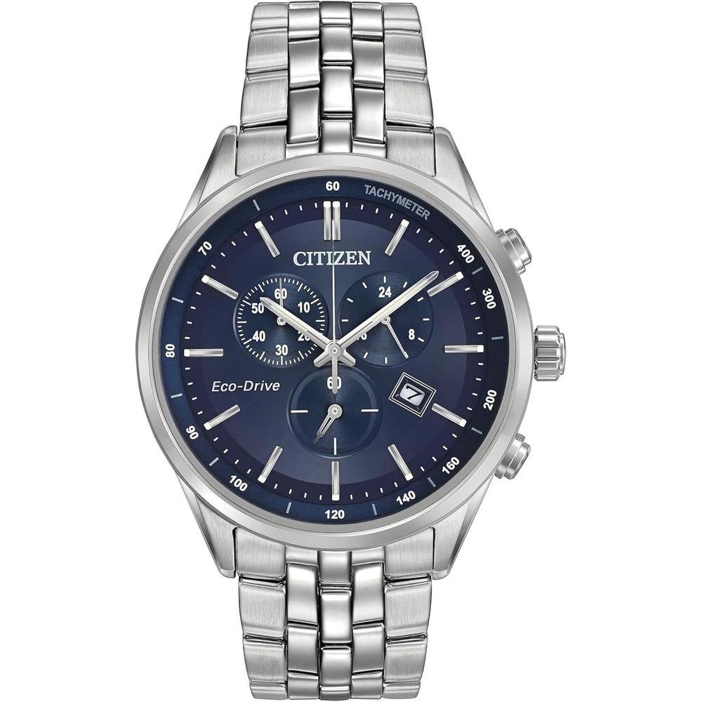 Citizen Men's Classic Corso Eco-Drive Watch, Chronograph, 12/24 Hour Time, Date, Sapphire Crystal