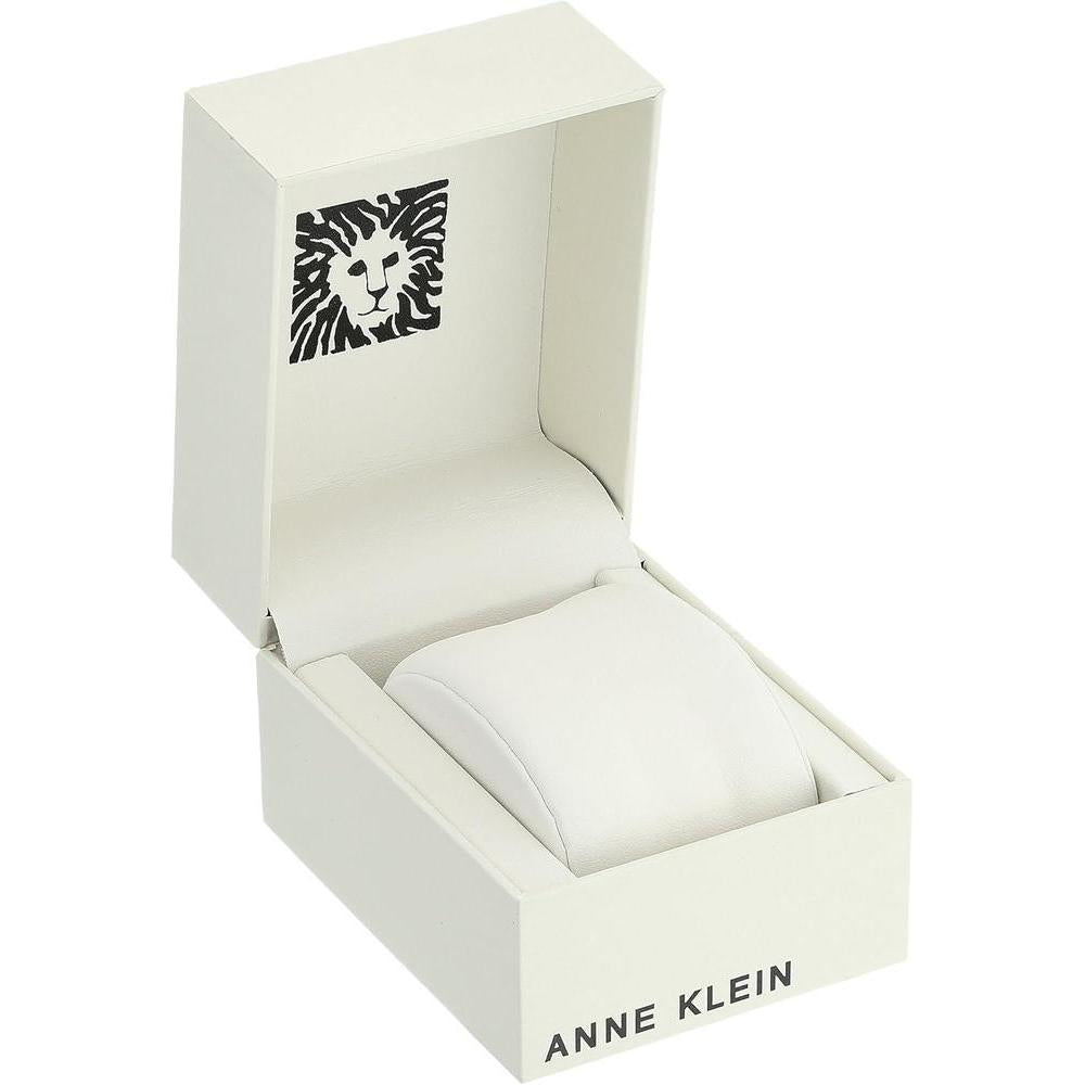 Anne Klein Reloj de Pulsera con Esfera de Diamantes y Brazalete de Metal Dorado