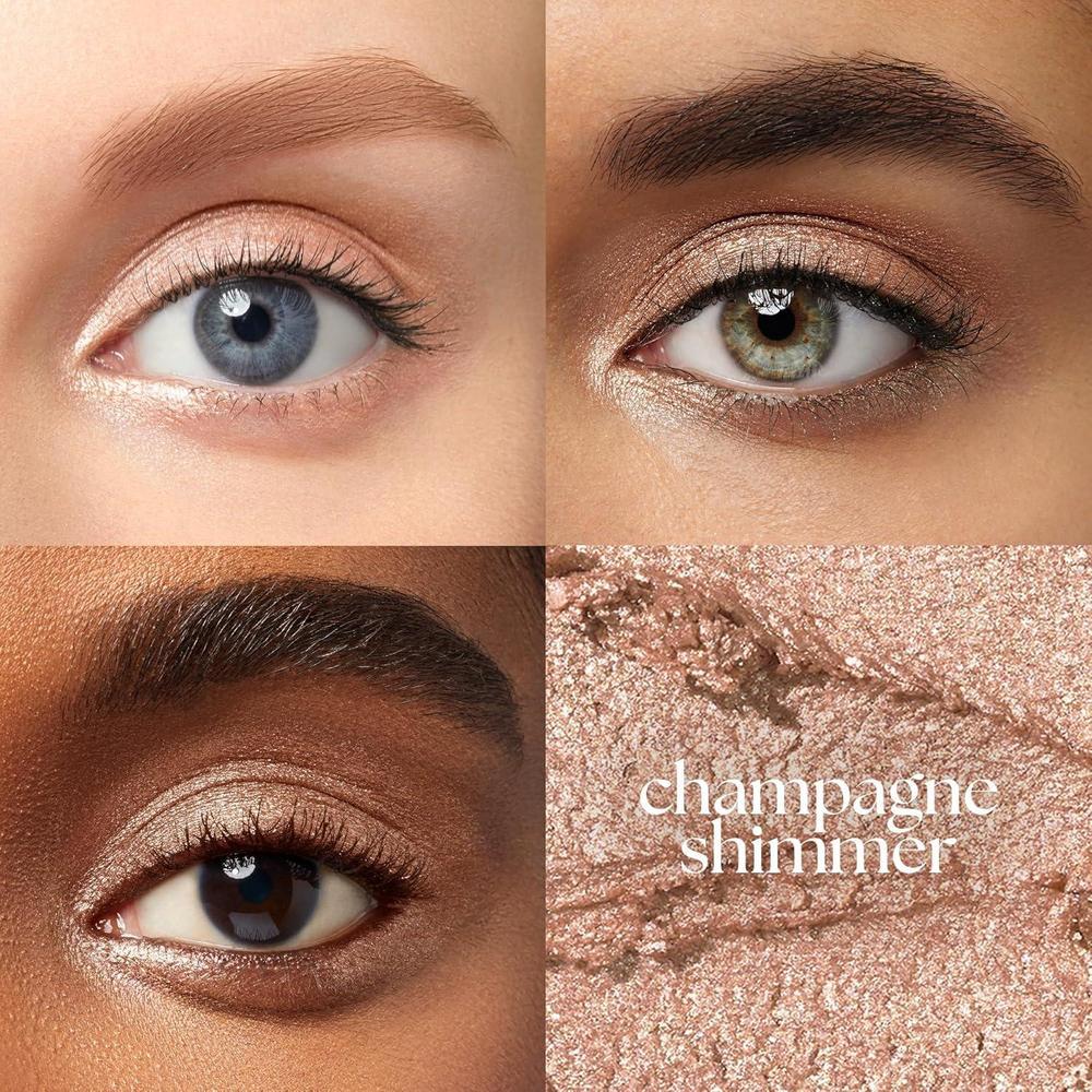 Sombras De Ojos Julep 101 Crème To Powder - Resistentes Al Agua - Champagne Shimmer