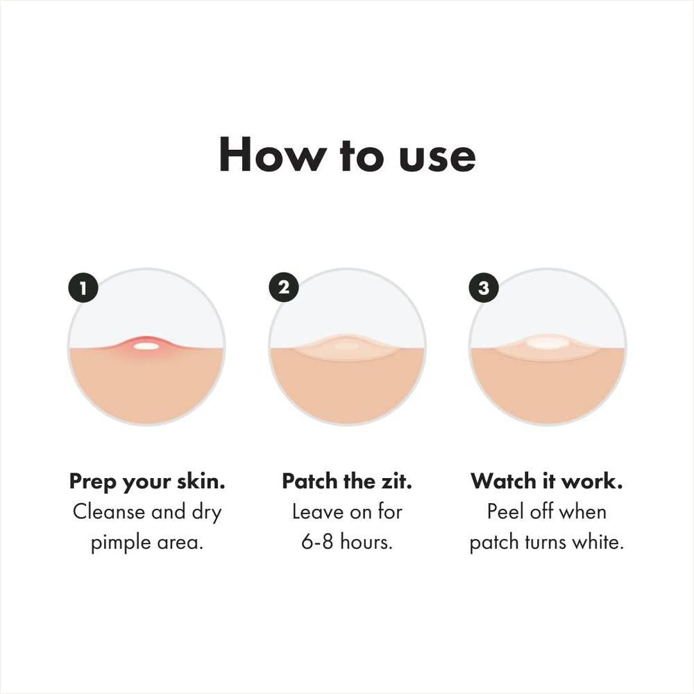 Parche hidrocoloide Mighty Patch de Hero Cosmetics para acné, cubre imperfecciones, vegano y cruelty-free