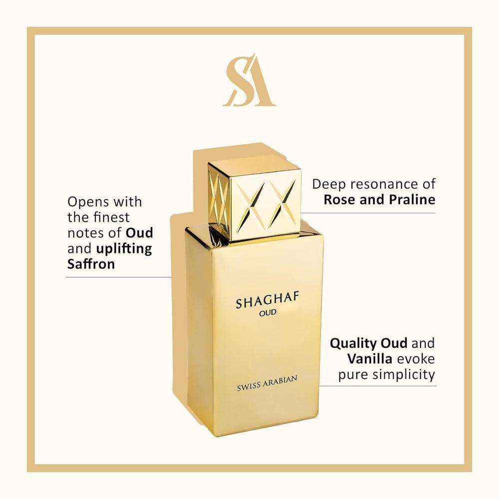 Swiss Arabian Shaghaf Oud for Unisex EDP Spray