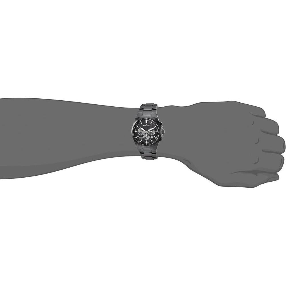 Reloj de cuarzo para hombre Citizen acero inoxidable diseño clásico y resistente al agua con cronógrafo e indicador de fecha