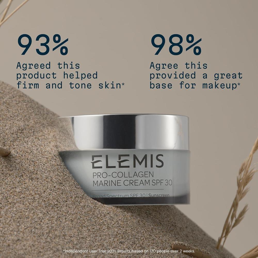 ELEMIS Pro-Collagen Marine Cream SPF 30, hidratante facial antiarrugas con protección solar