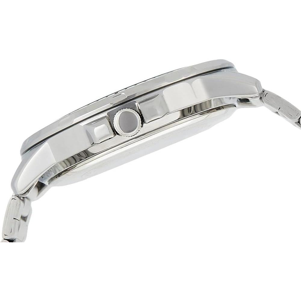 Reloj Casio para hombre, diseño análogo con dial marrón y acero inoxidable, resistente al agua y manecillas luminosas