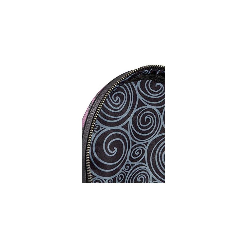 Loungefly Nightmare Before Christmas Sally Costume - Bolso de hombro doble para mujer, diseño único por la colocación de patrones