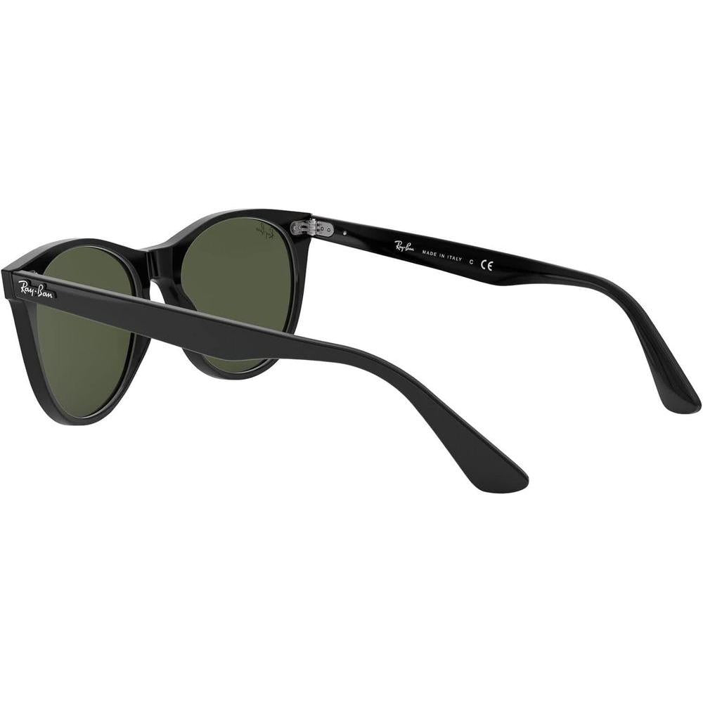 Ray-Ban RB2185 Wayfarer II - Gafas de sol redondas para hombre con protección UV y armazón de acetato duradero