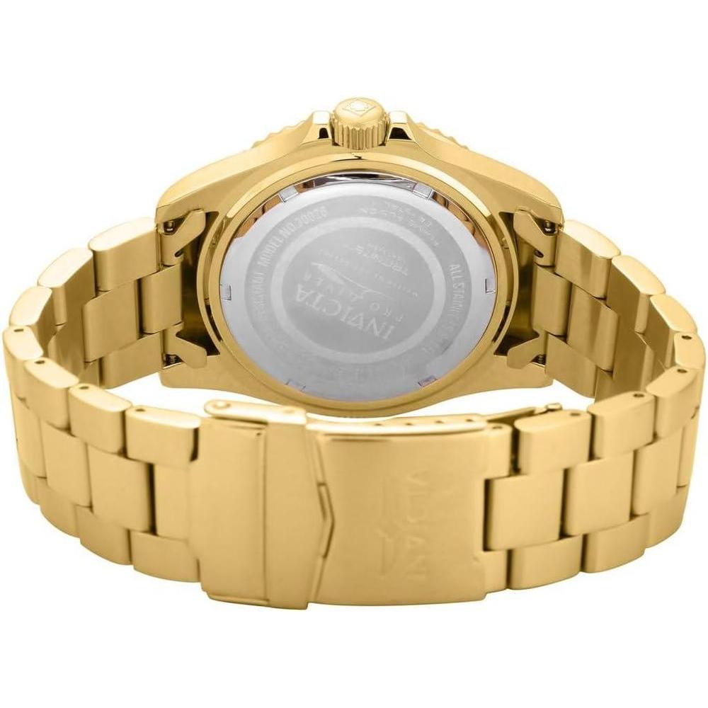 Invicta Pro Diver 30026 Reloj de cuarzo para hombre con caja de acero inoxidable y esfera negra