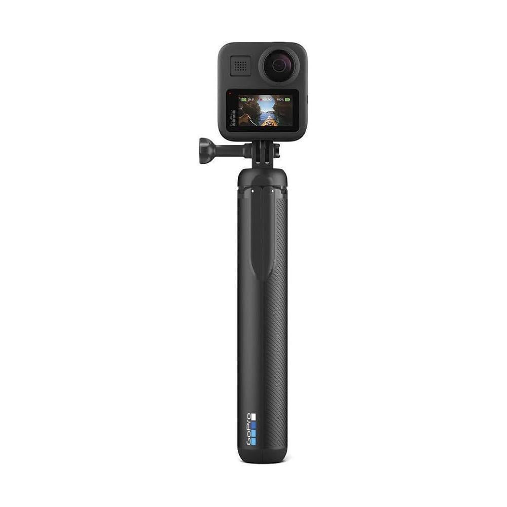 GoPro Max Grip + Trípode para cámaras GoPro, soporte oficial, agarre de cámara, poste de extensión, trípode rápido