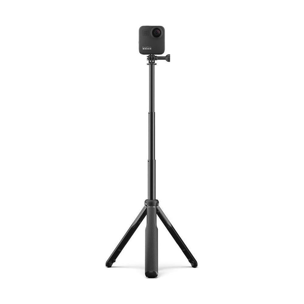 GoPro Max Grip + Trípode para cámaras GoPro, soporte oficial, agarre de cámara, poste de extensión, trípode rápido