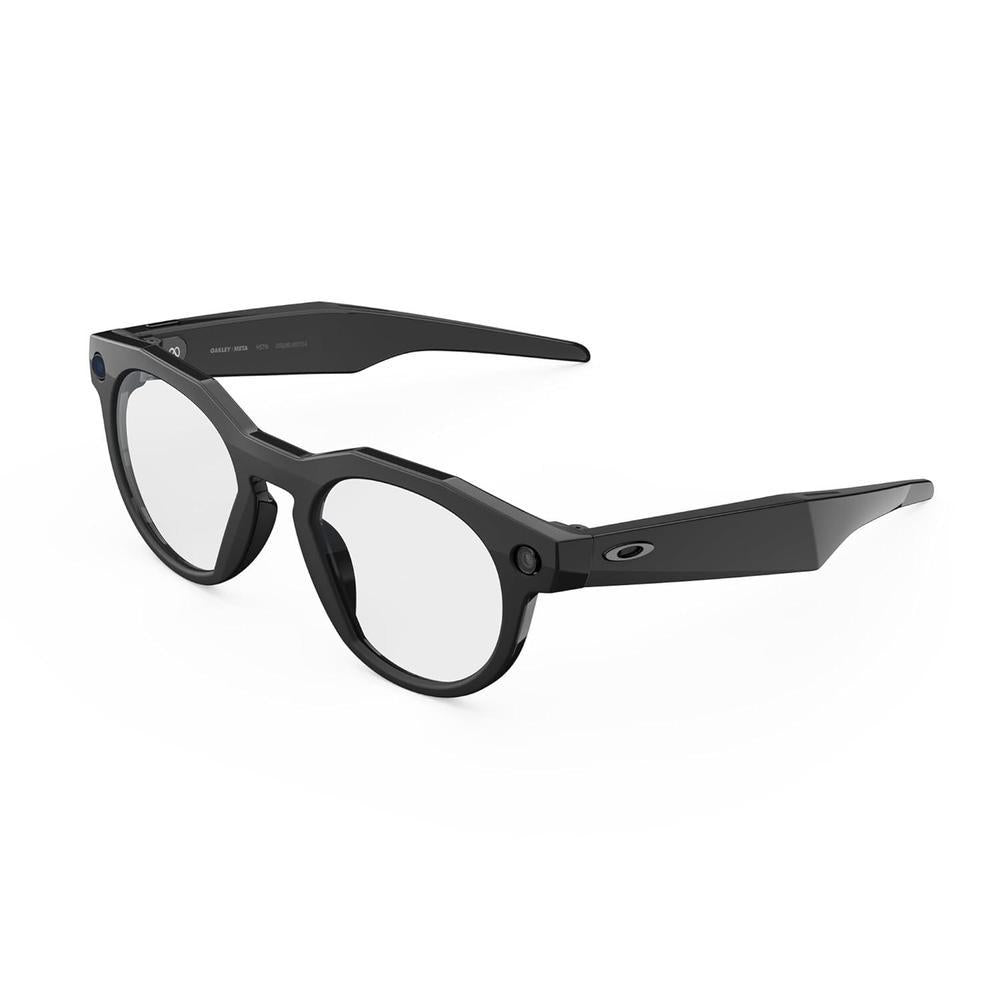 Oakley Meta HSTN, Warm Grey | Smart AI Glasses for Men, Women — Performance for Sports, Athletes — Camera, Audio, Video — 8 Hour Battery — 3K HD Resolution — Prizm™ Polarized Transitions® Lenses