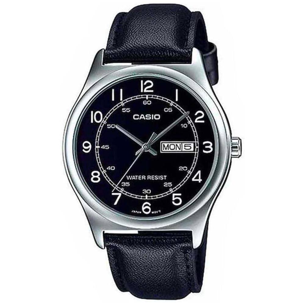 Casio Mtpv006l1b2 Watch One Size, Black, Classic