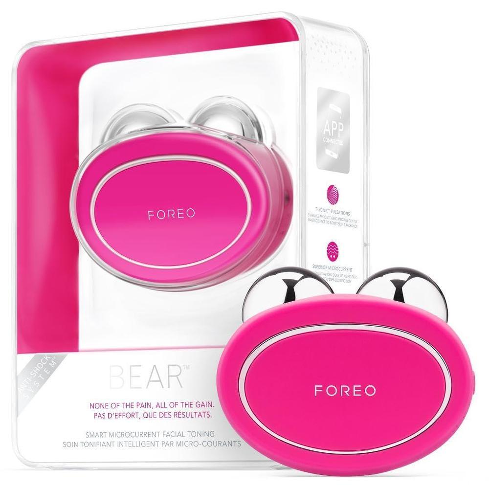 FOREO Bear Dispositivo Facial de Microcorriente - Herramienta de Esculpido Facial - Lifting Facial Instantáneo - Reafirma y Contornea - No Invasivo - Aumenta la Absorción de Productos para el Cuidado