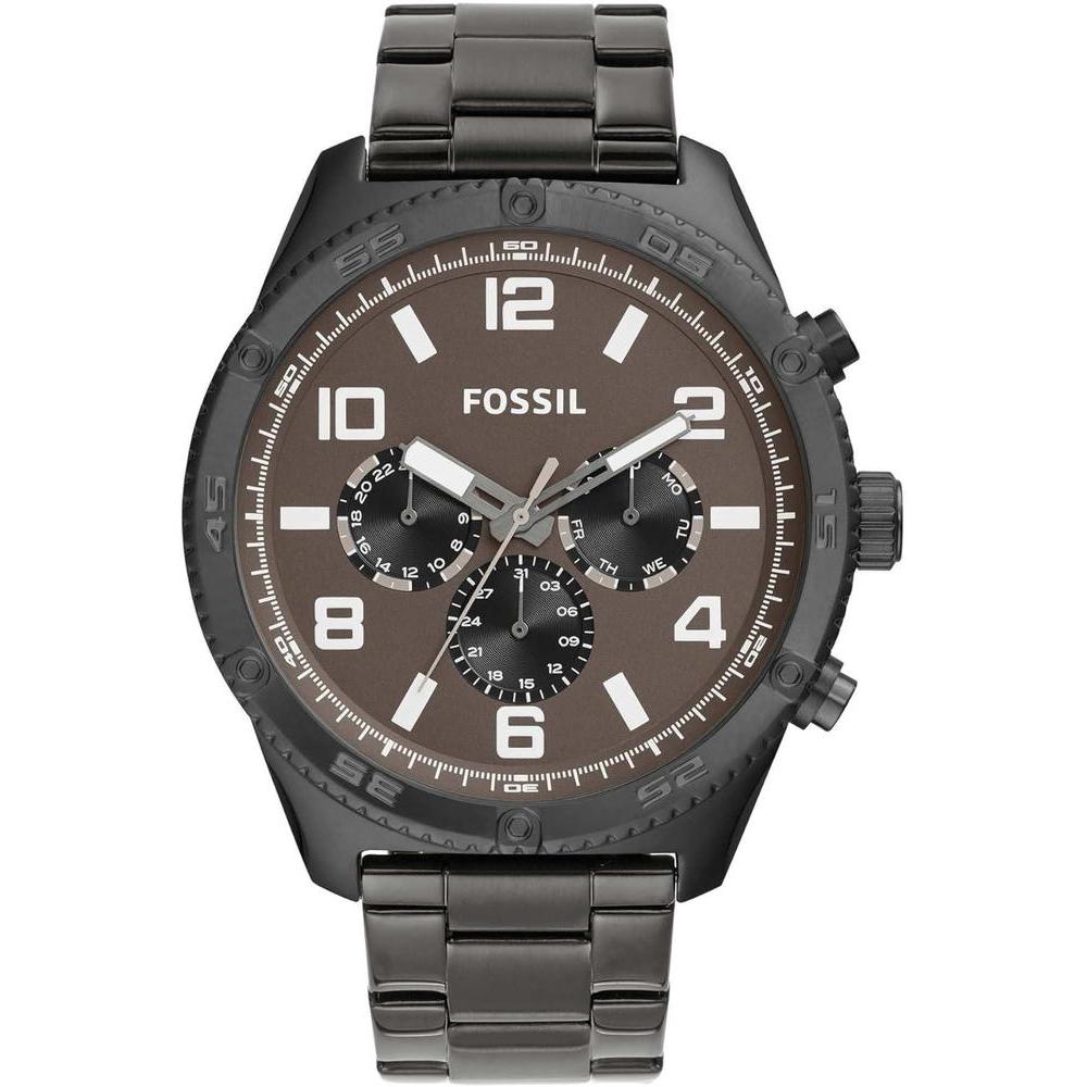 Brox Multifunction Smoke Stainless Steel Watch