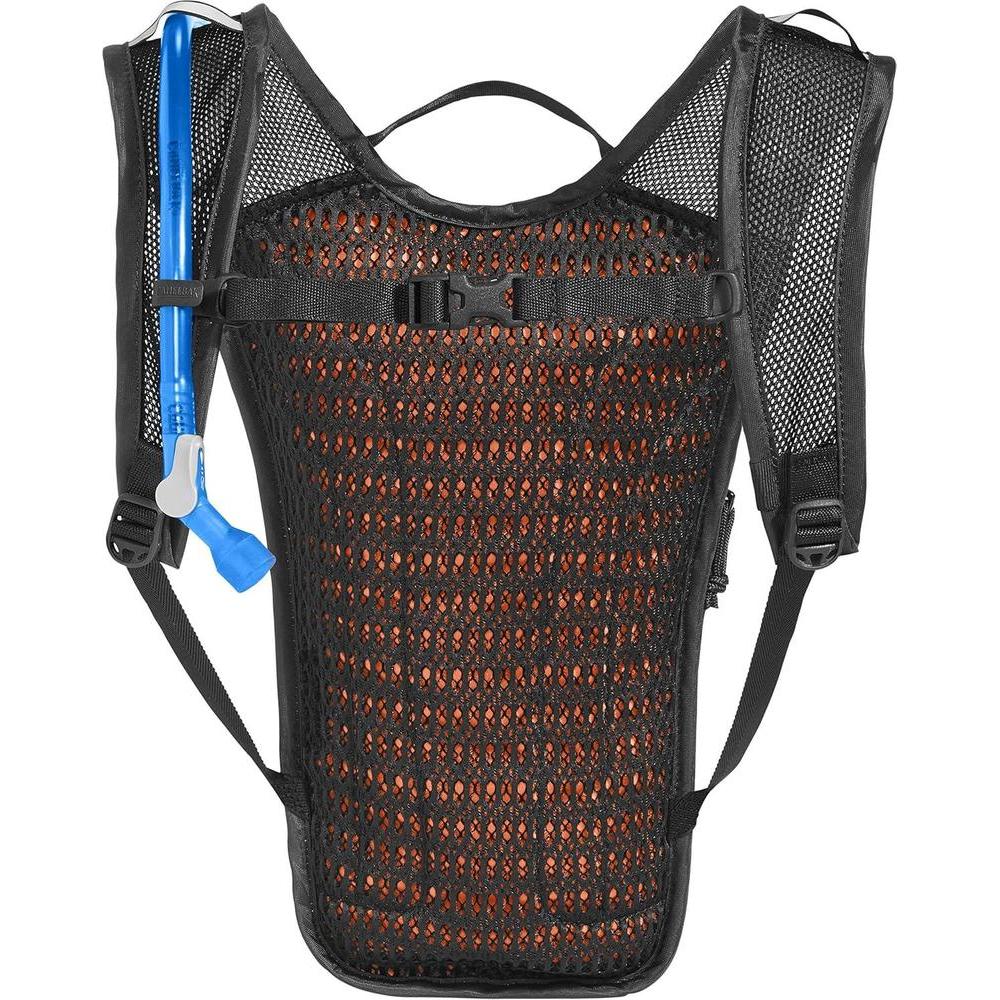 CamelBak Mochila De Hidratación Para Bicicleta Ligera Hydrobak 1,5 L (50 Oz) - Negro/Plata