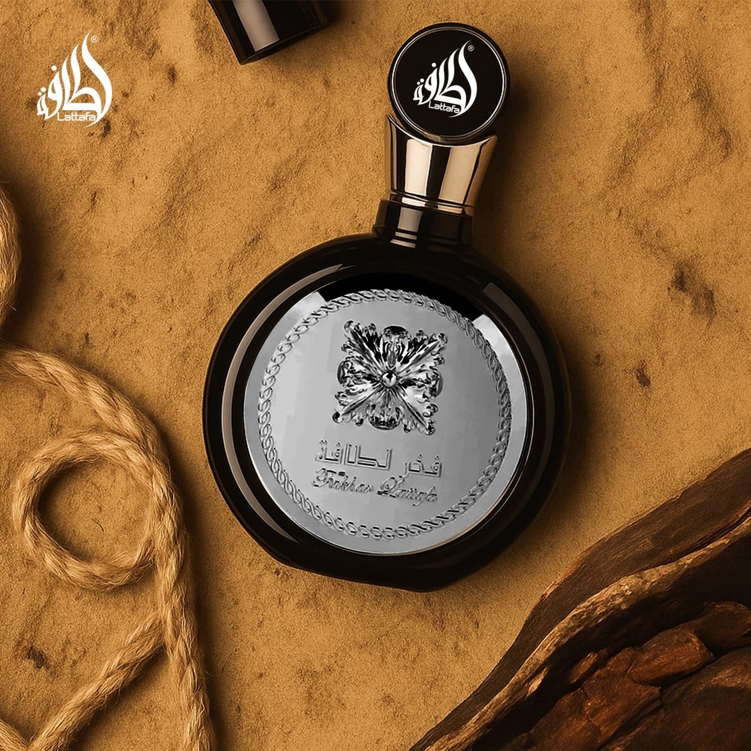 Lattafa Fakhar - Fresco, afrutado, bergamota, madera de ámbar - Eau de Parfum fragancia de larga duración para hombres, 100 ml