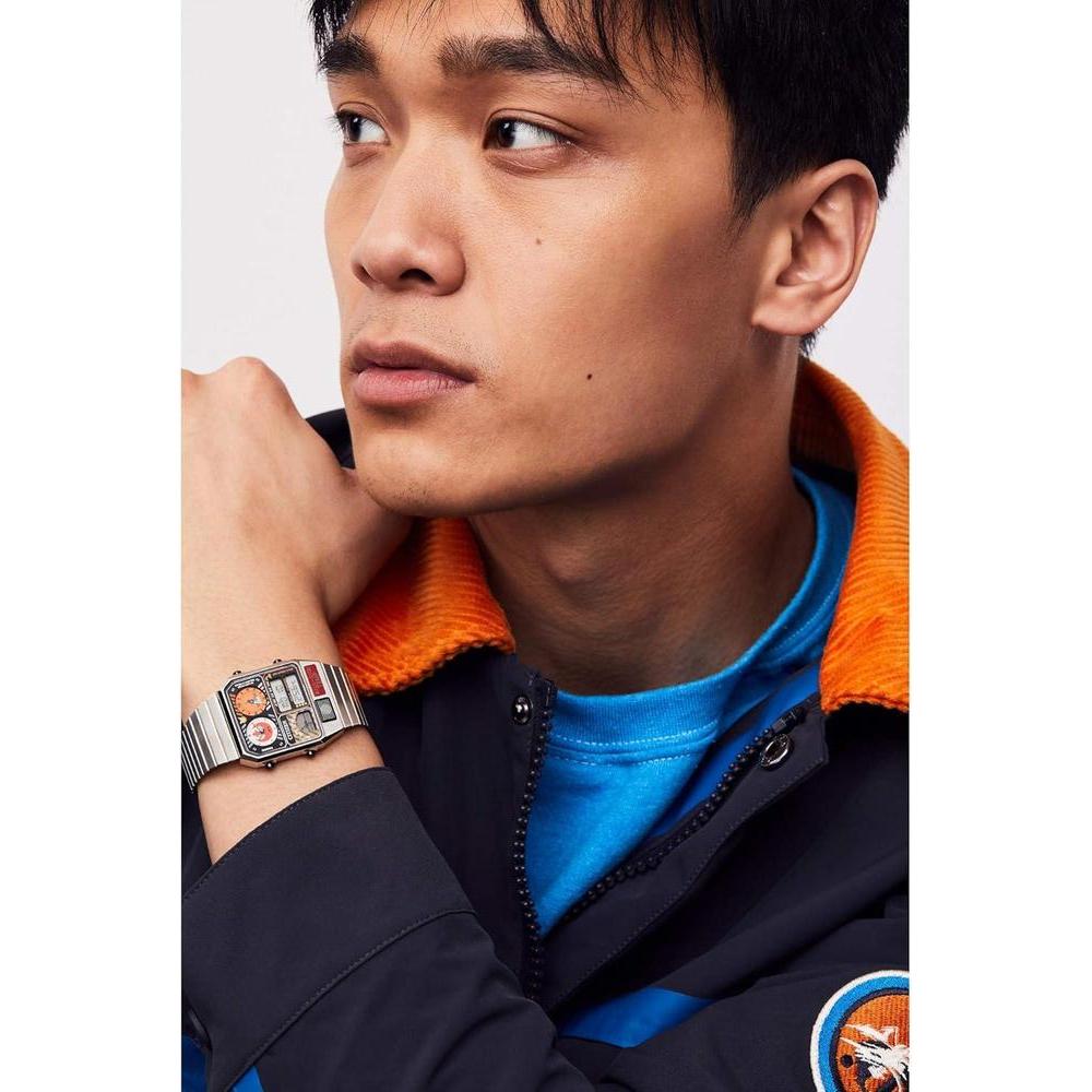Reloj de Cuarzo Citizen Star Wars ANI-Digi para Hombre, Analógico-Digital con Indicador de Temperatura y Alarma