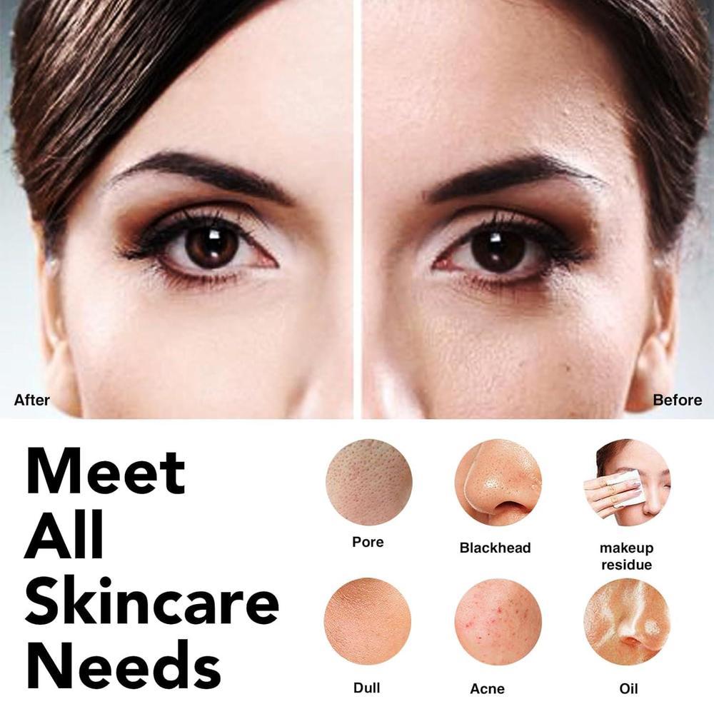 NågraCoola CLIE Cepillo de Limpieza Facial Eléctrico, Impermeable y Recargable para Hombres y Mujeres, con Función de Masaje
