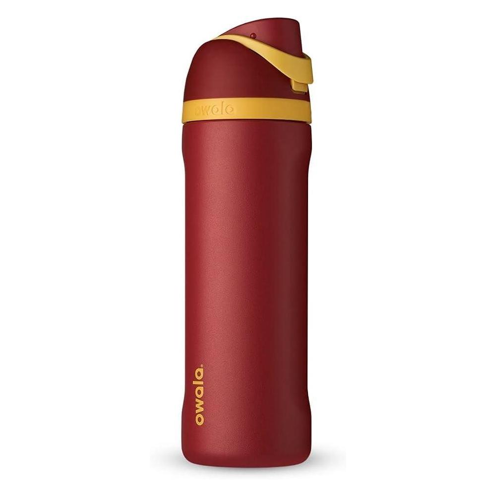 Owala Harry Potter FreeSip Insulated Stainless Steel Water Bottle with Straw, BPA-Free Sports Water Bottle, Great for Travel, 24 oz, Gryffindor