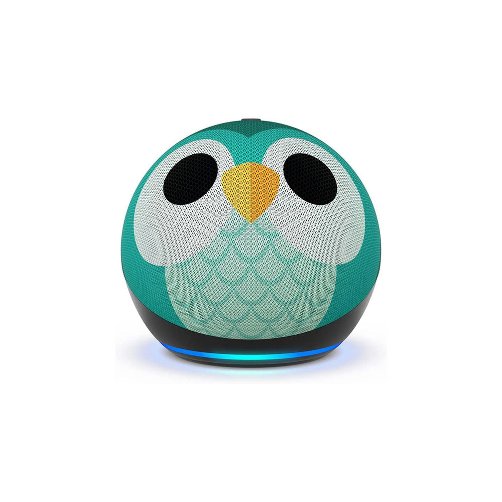 Echo Dot (5.ª generación) Kids | Diseñado para niños, cuenta con control parental | Owl