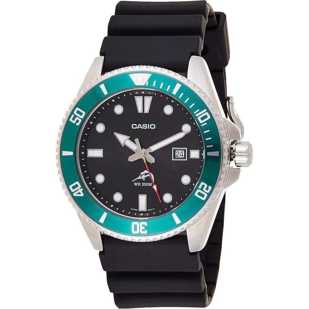 Casio MDV106 Series | Unisex Analog Watch | 200M WR | Stainless Steel Case | Resin Band | 2 Hand Analog (HR, Min, SEC) | Date Display | Screw Down Crown/Screw Down Caseback | 3 Year Battery
