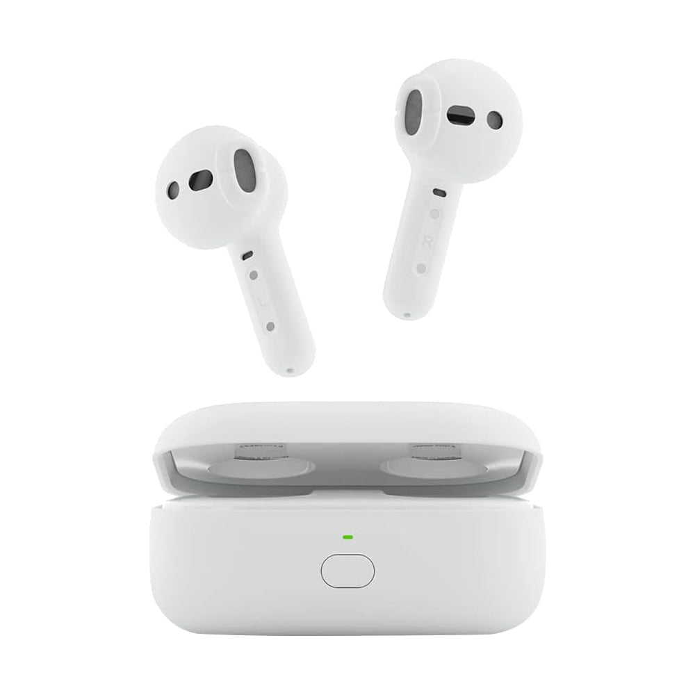 All-new Echo Buds (2023 Release) | True Wireless Bluetooth 5.2 Earbuds with Alexa, multipoint, 20H battery with charging case, fast charging, sweat resistant, semi-in-ear