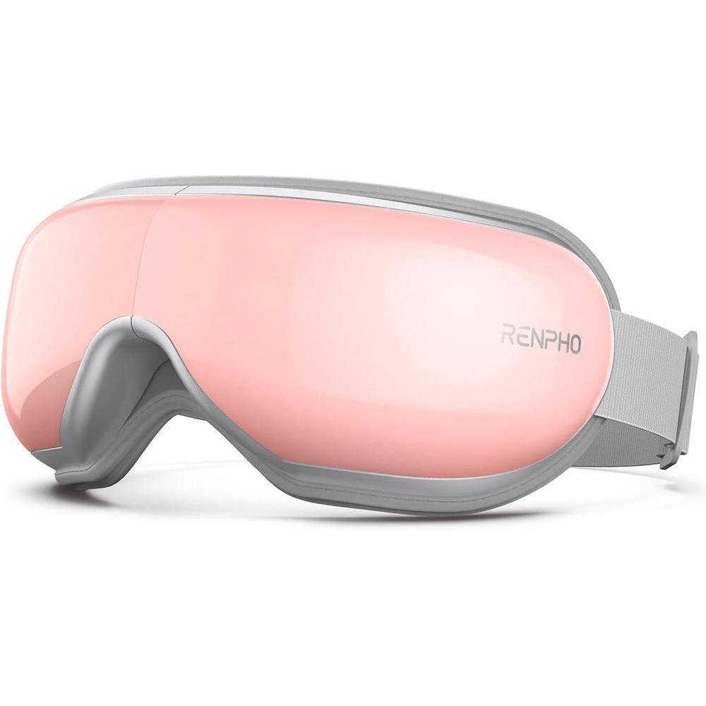 RENPHO Valentine's Day Gifts for Women Eyeris 1V Voice Controlled Eye Massager for Migraines, Bluetooth Music Heated Eye Care Machine, Relax & Reduce Eye Strain Dark Circles Eye Bags, Face Massager