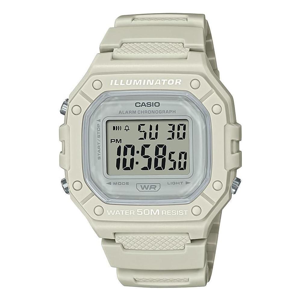 Casio W218H Series | Men’s Digital Watch | 50M WR | 1/100 Second Stopwatch | 100 SEC Chronograph | LED Backlight | Countdown Timer | Daily Alarm | Hourly Time Signal | 7 Year Battery
