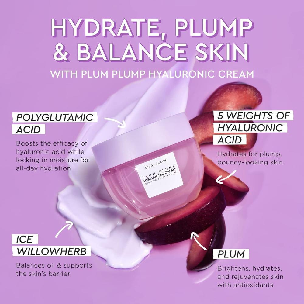 Plum Plump Crema Facial con Ácido Hialurónico