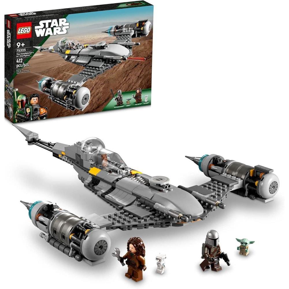 LEGO Star Wars The Mandalorian's N-1 Starfighter 75325 - Construye con Baby Yoda, Droid y más, perfecto para regalo