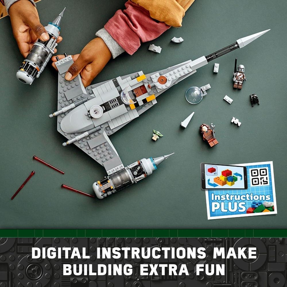 LEGO Star Wars The Mandalorian's N-1 Starfighter 75325 - Construye con Baby Yoda, Droid y más, perfecto para regalo