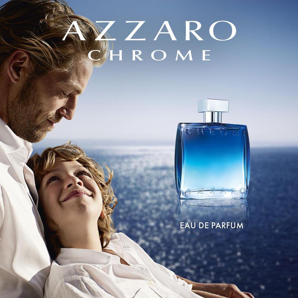 Azzaro Chrome Eau de Parfum Fresh Aquatic Mens Cologne