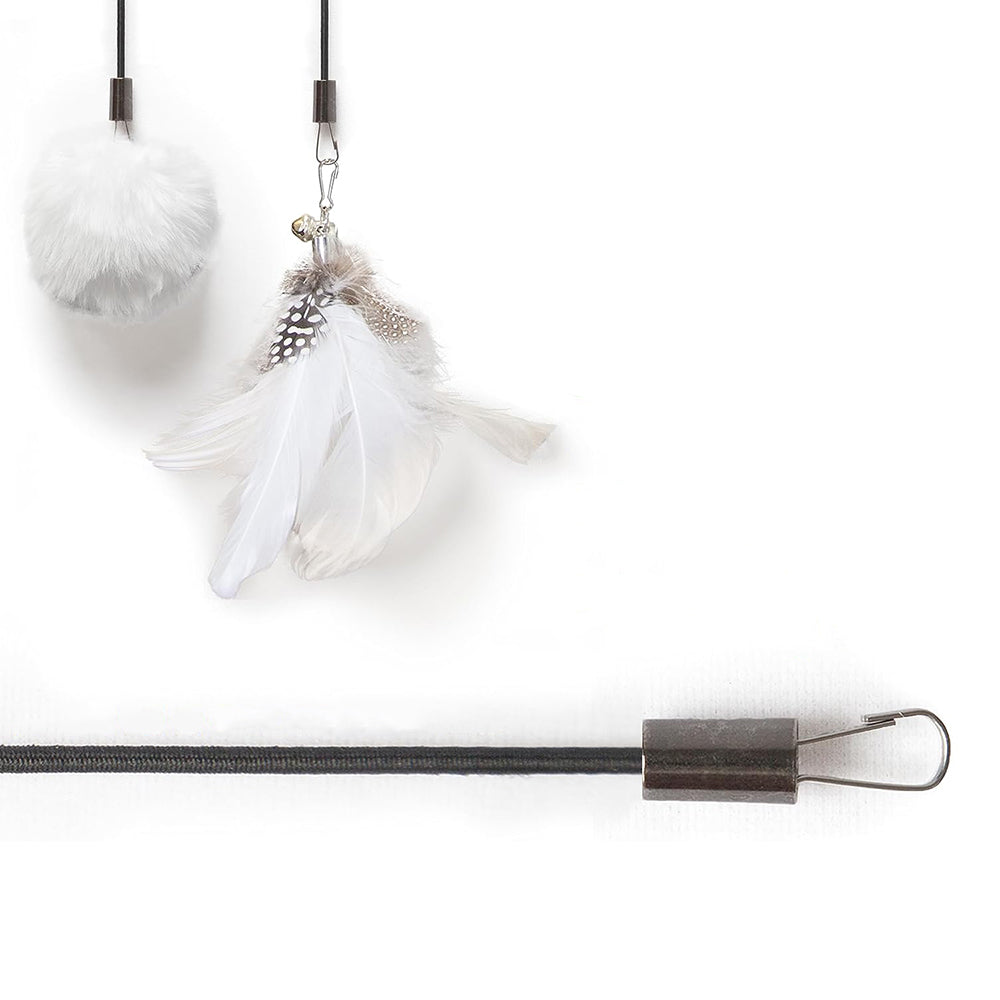 Juguete Interactivo con Plumas para Gatos