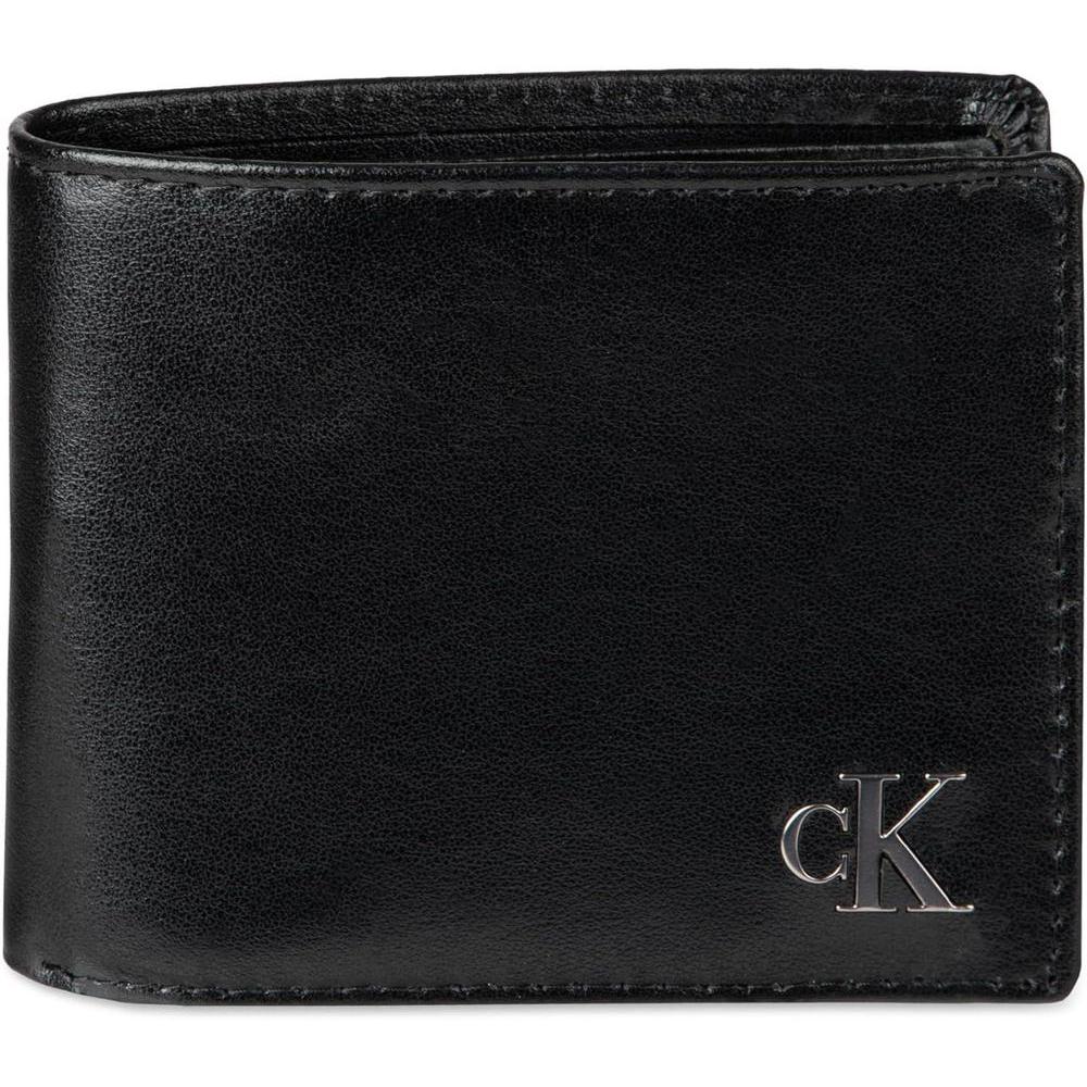 Calvin Klein Men's RFID Leather Minimalist Bifold Wallet