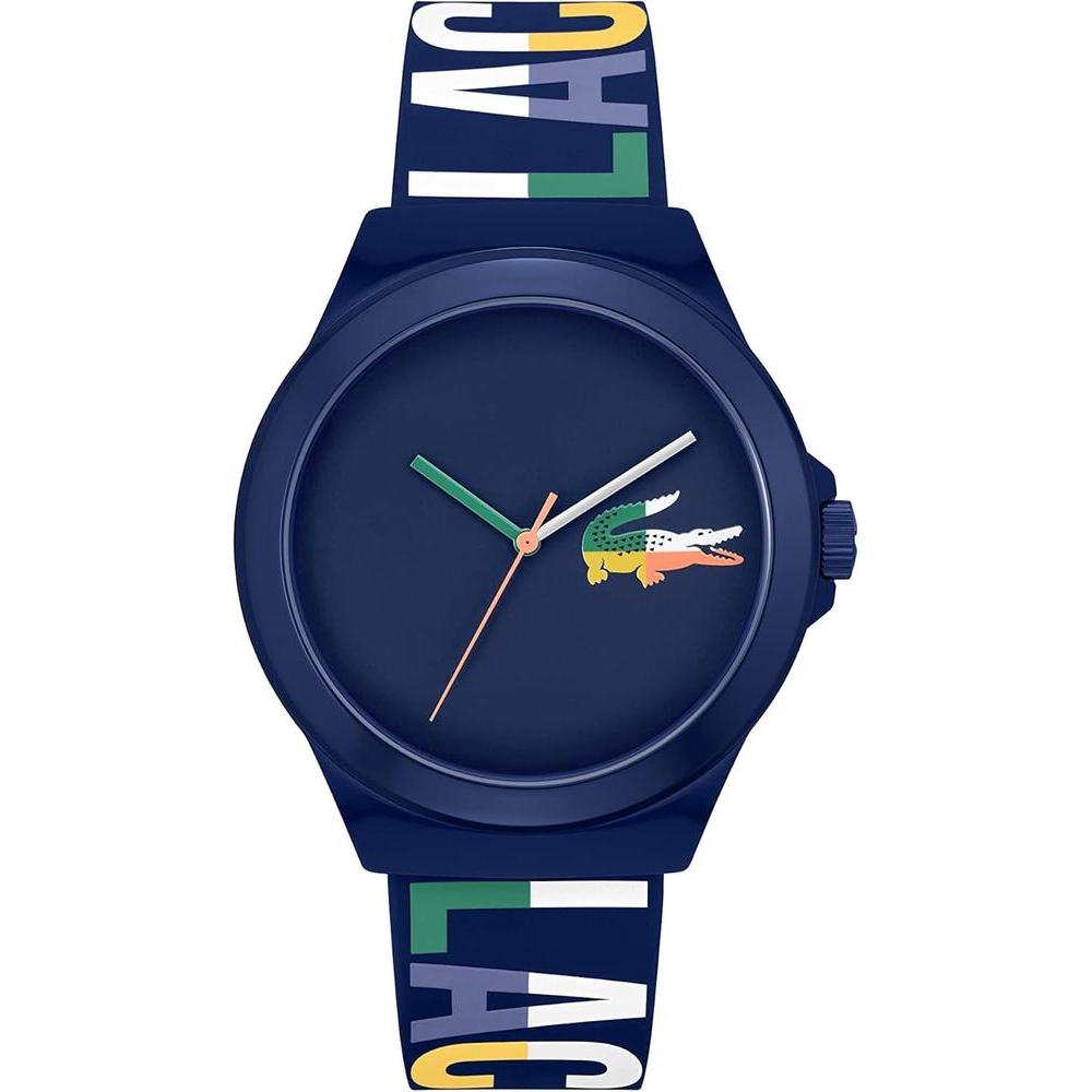 Lacoste Neocroc Men's Quartz Watch - Multicolor Statement Timepiece