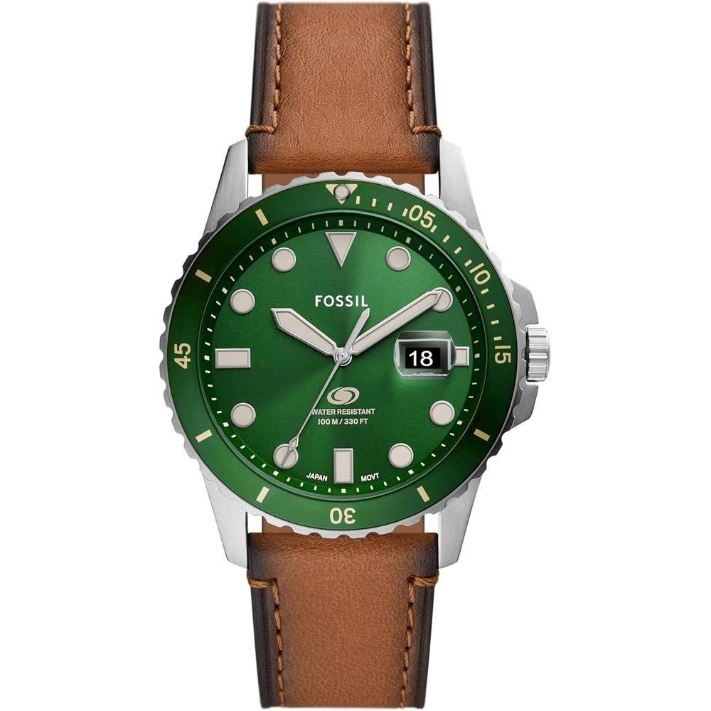 Fossil Men's Blue Quartz Stainless Steel Three-Hand Watch