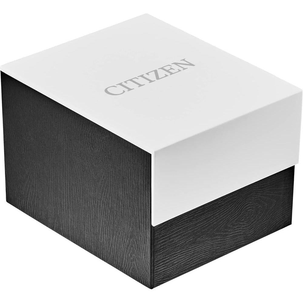Citizen Reloj cronógrafo deportivo de lujo Eco-Drive, tiempo de 12/24 horas, fecha, resistente al agua, acero inoxidable