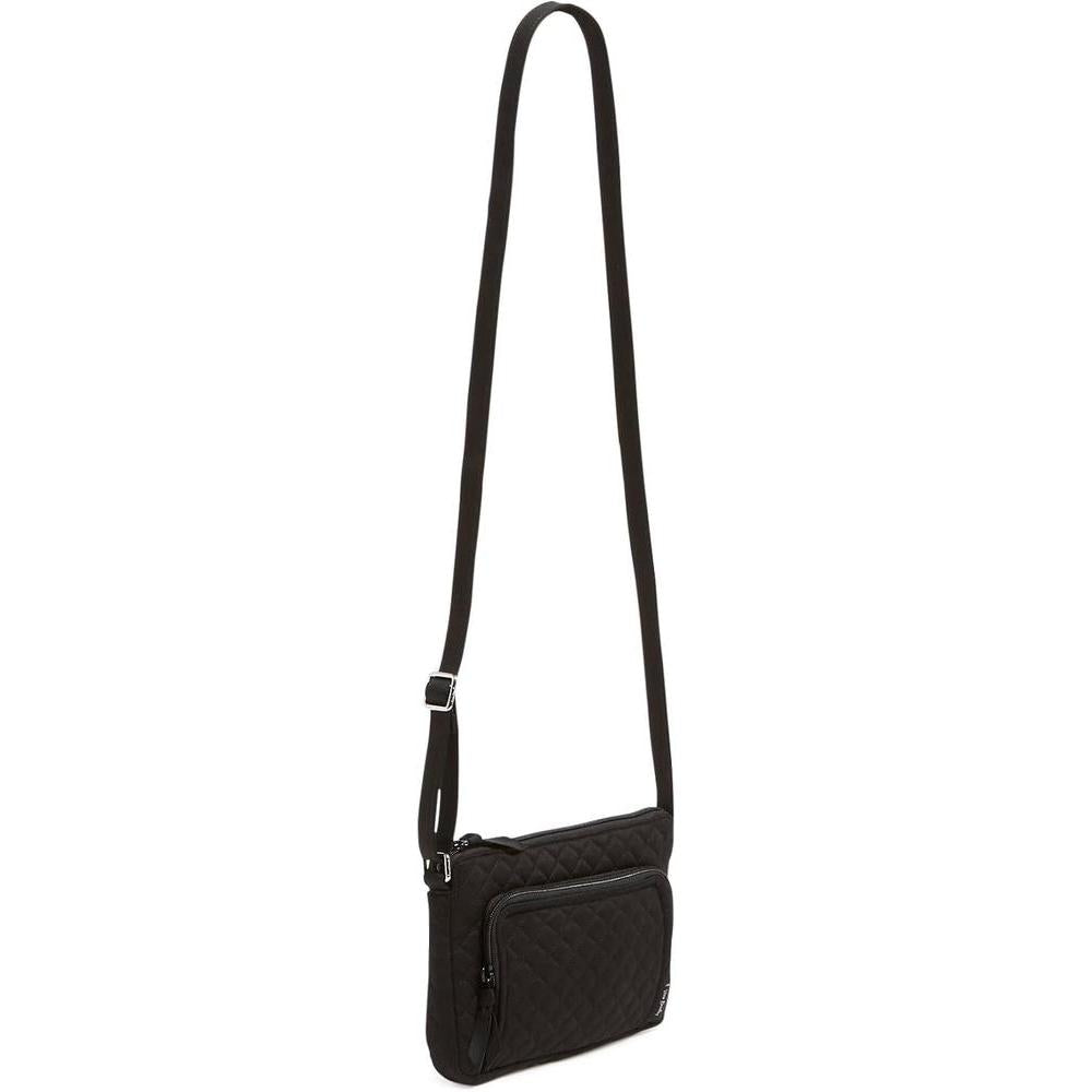 Vera Bradley - Bolsa Cruzada De Algodón Reciclado Little Hipster Para Mujer, Con Protección RFID