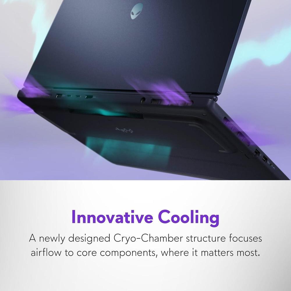 Alienware 16 Aurora G16" 120Hz, Intel Core 7, 16GB DDR5 RAM, 1TB SSD, NVIDIA RTX 5050, Win 11