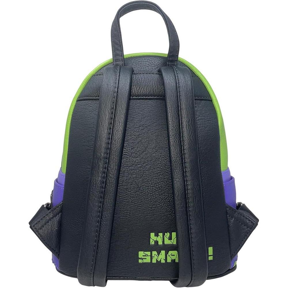 Loungefly The Incredible Hulk Marvel Comics Cosplay - Bolso de hombro con doble correa