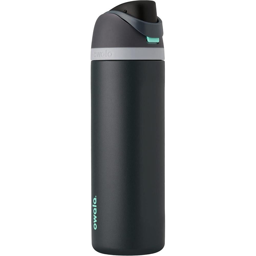 Owala FreeSip Insulated Stainless Steel Water Bottle with Straw for Sports, Travel, and School BPA-Free Sports Water Bottle, 40 oz, Foggy Tide