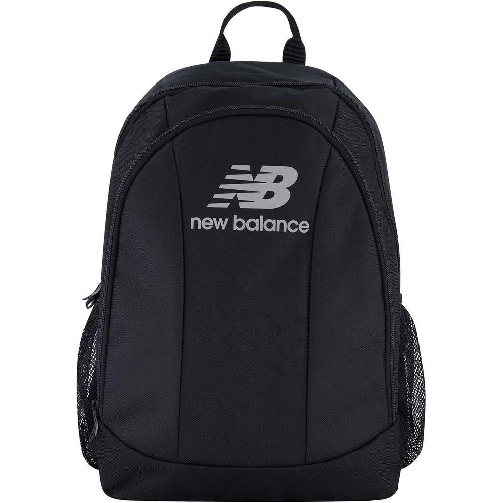 New Balance Laptop Backpack, Commuter Travel Bag for Men and Women, Black, 19 Inch