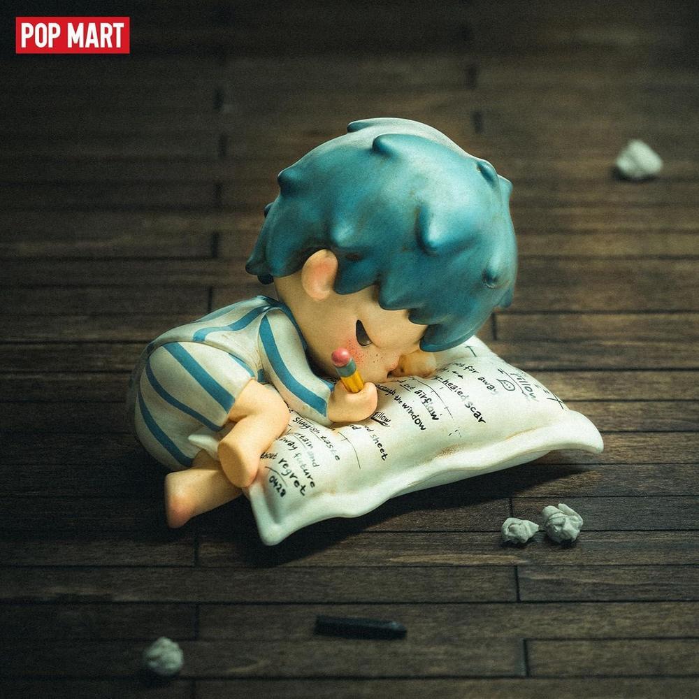 Figuras de la serie POP MART Hirono Mime, diseño aleatorio en caja ciega, juguetes coleccionables para decorar y regalar